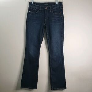 Silver Jeans Sukin Slim Dark Blue Bootcut Size 28